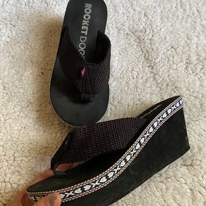 Rocket Dog Platform Flip Flops